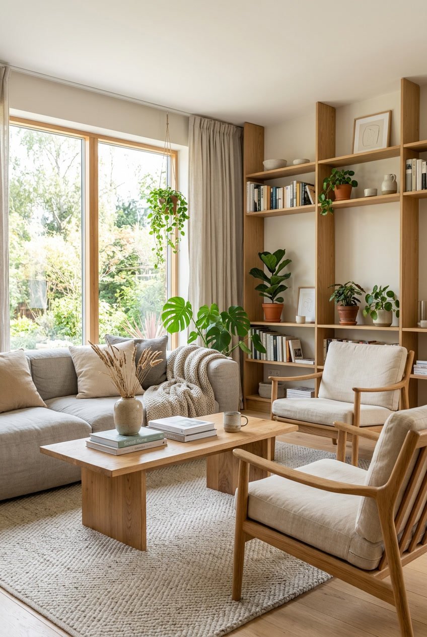 17 Gemütliche Skandinavische Wohnzimmerideen – Praktische Styling-Tipps für Dein Hygge-Zuhause