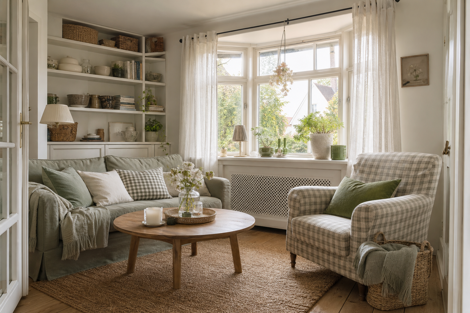 13 Ideen für kleine Wohnzimmer im modernen Landhausstil