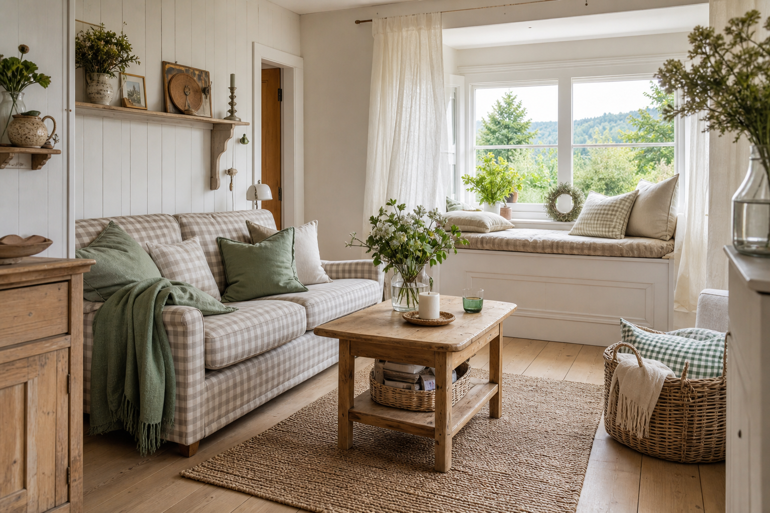 13 typische Fehler bei der Landhaus-Einrichtung im kleinen Wohnzimmer – und bessere Alternativen